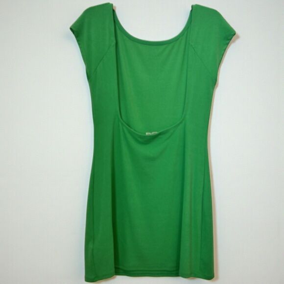 Free People Rosalia Dress Green S NWT Blue Mini Low Back Sleeveless Summer Party - Picture 3 of 8